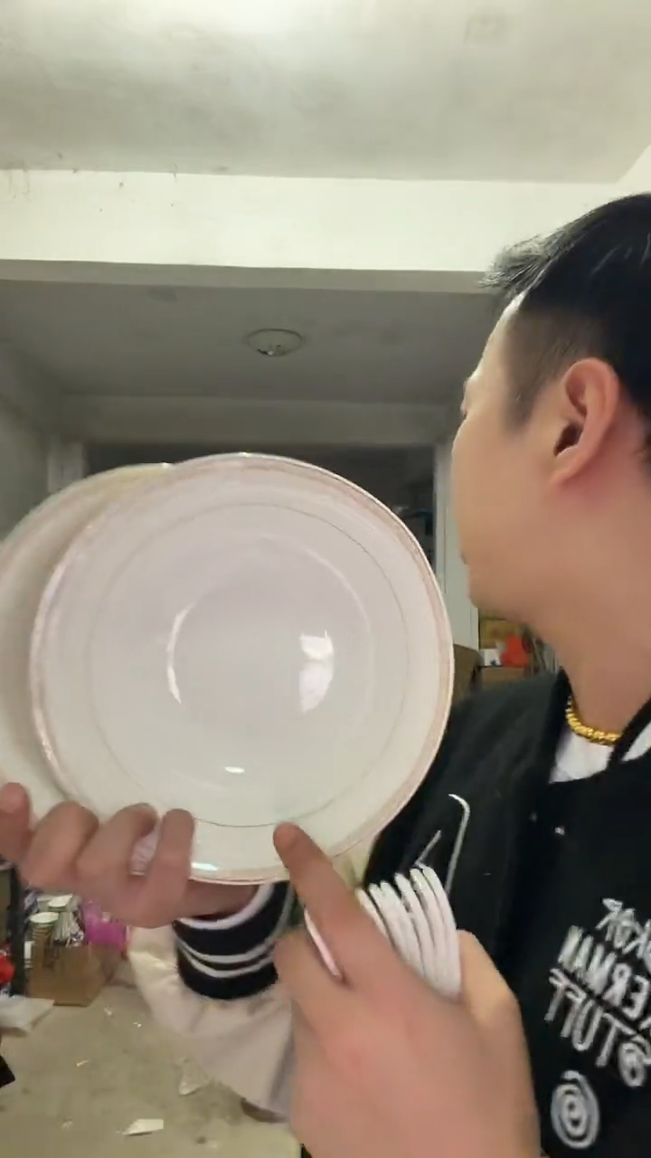 陶瓷刘*大号汤碗2个装黄色