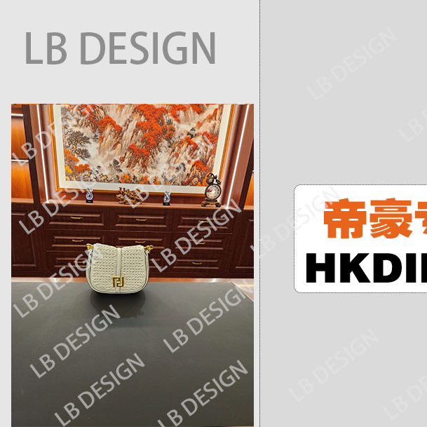 LBDESlGN【帝2344-1白色】欧美高端2024女神时尚百搭包包
