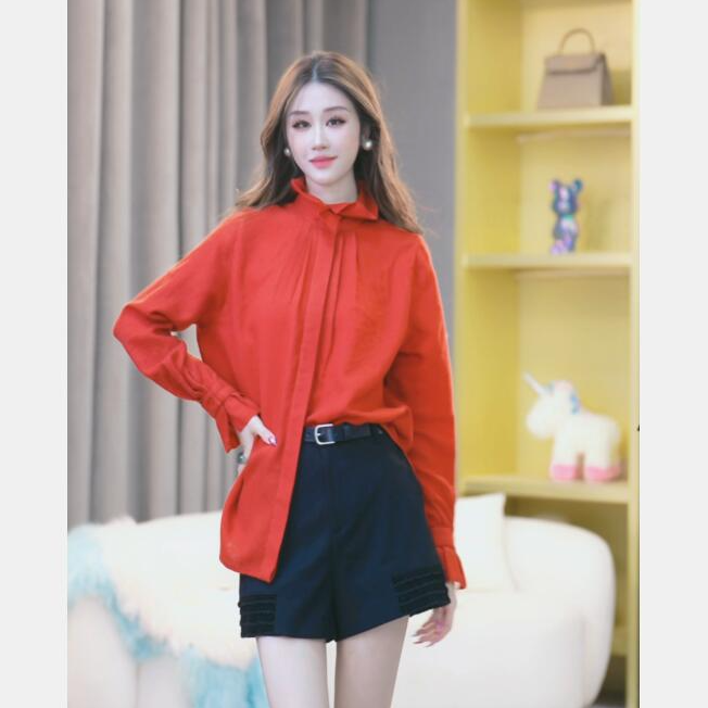 【喜喜】气质原创时尚女士秋季百搭羊毛小衫 251012