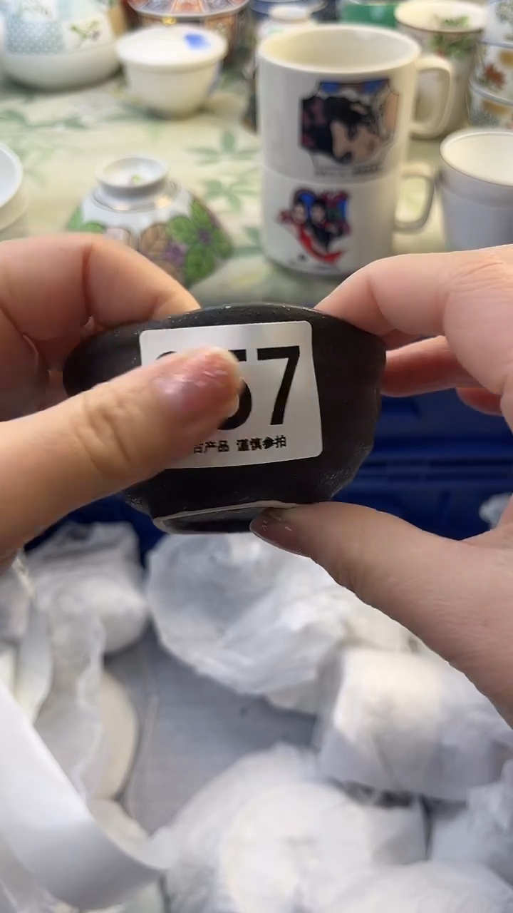 瓷片鱼057........