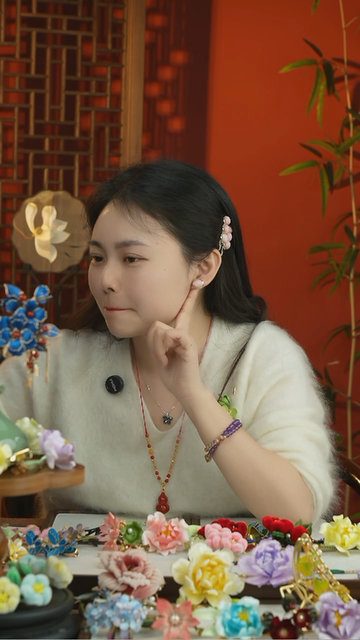 刺绣闪购纯手工非遗国风饰品