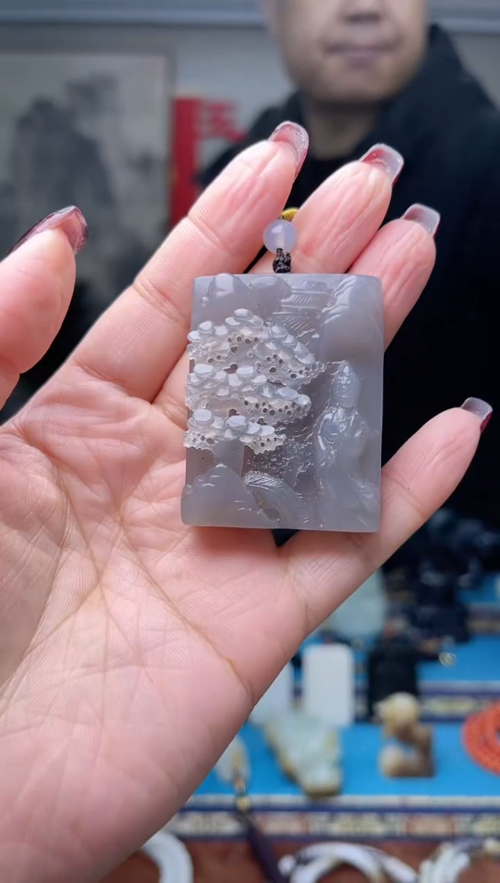 【闪购商品】和田玉挂件未镶嵌1