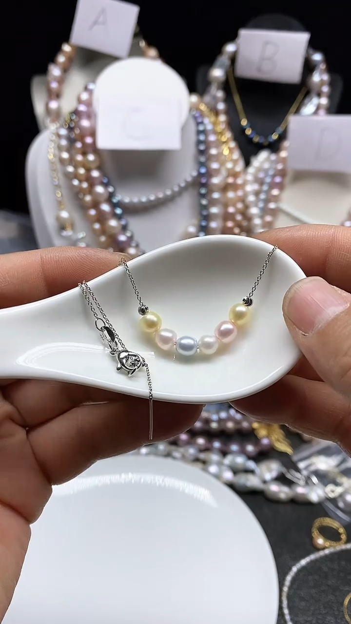 【闪购商品】淡水珍珠颈饰未镶嵌多人