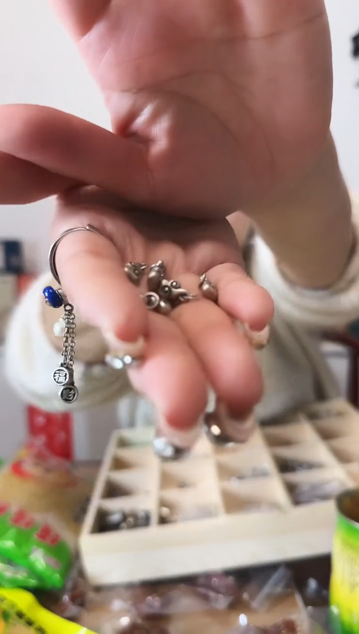 无吊坠925银小如意