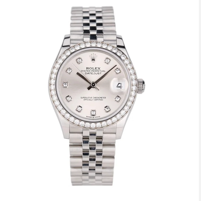 全新未使用 Rolex/劳力士 礼尚往来278384卡25年劳力士女表128J4