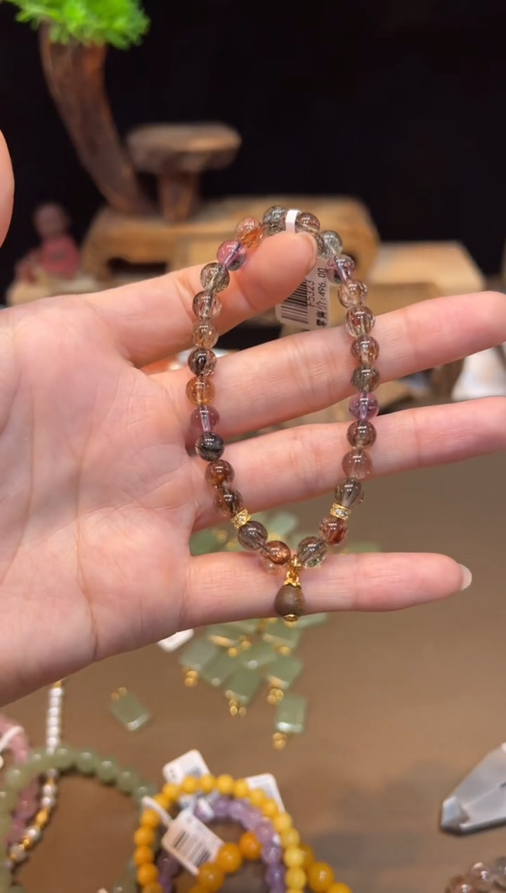 水晶手链未镶嵌手饰@@F5323