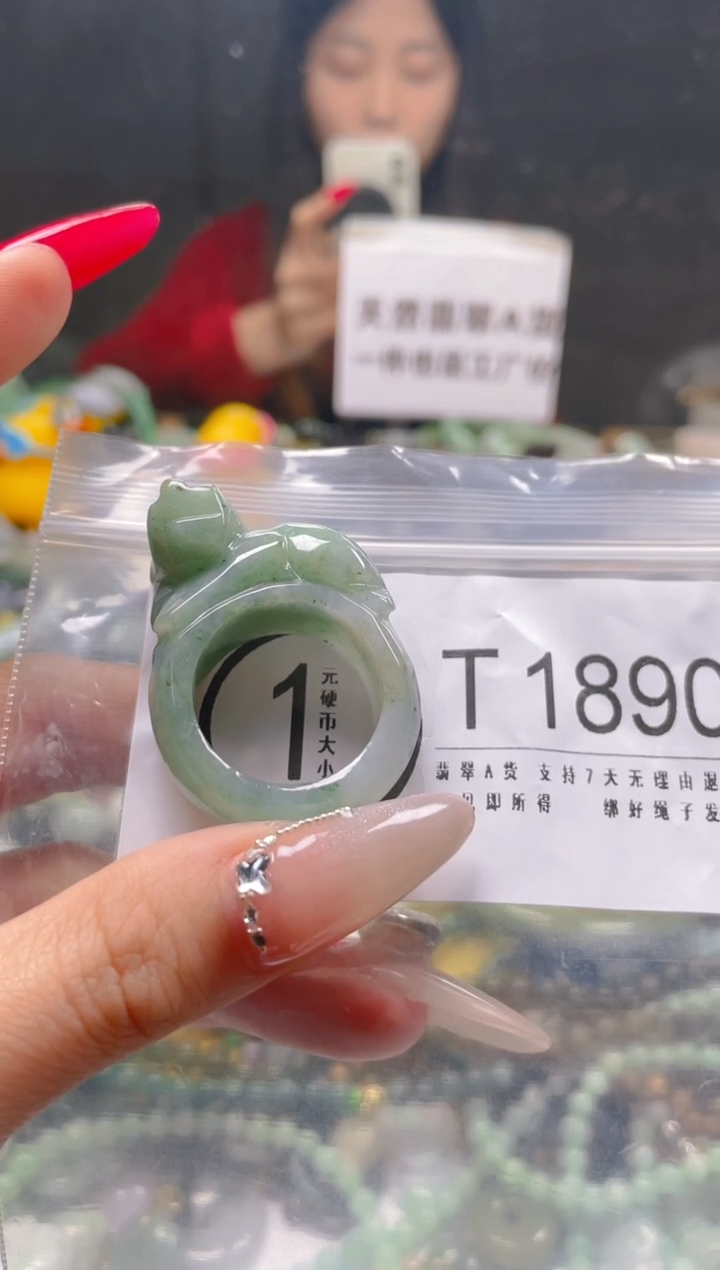 【闪购商品】翡翠颈饰未镶嵌20.7/T/翡翠A货一图一物