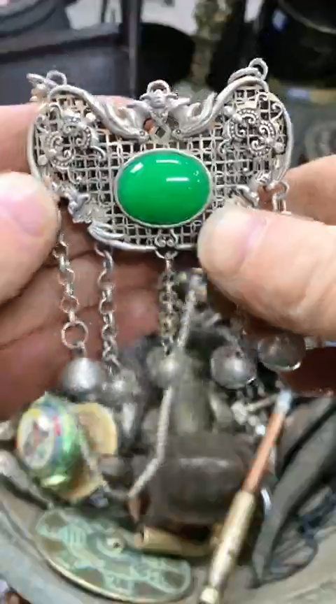 【闪购商品】一物一拍编号嵌绿挂锁