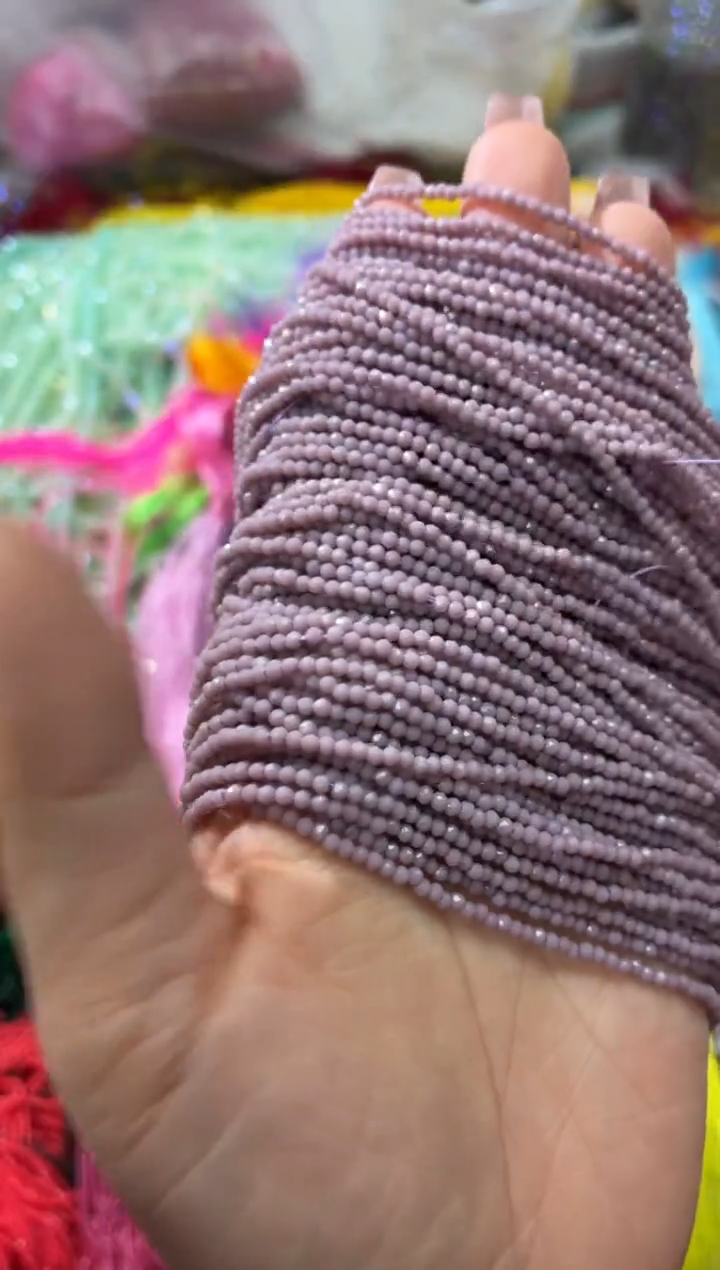 玻璃C66卡0.8水晶10条本色香芋瓷