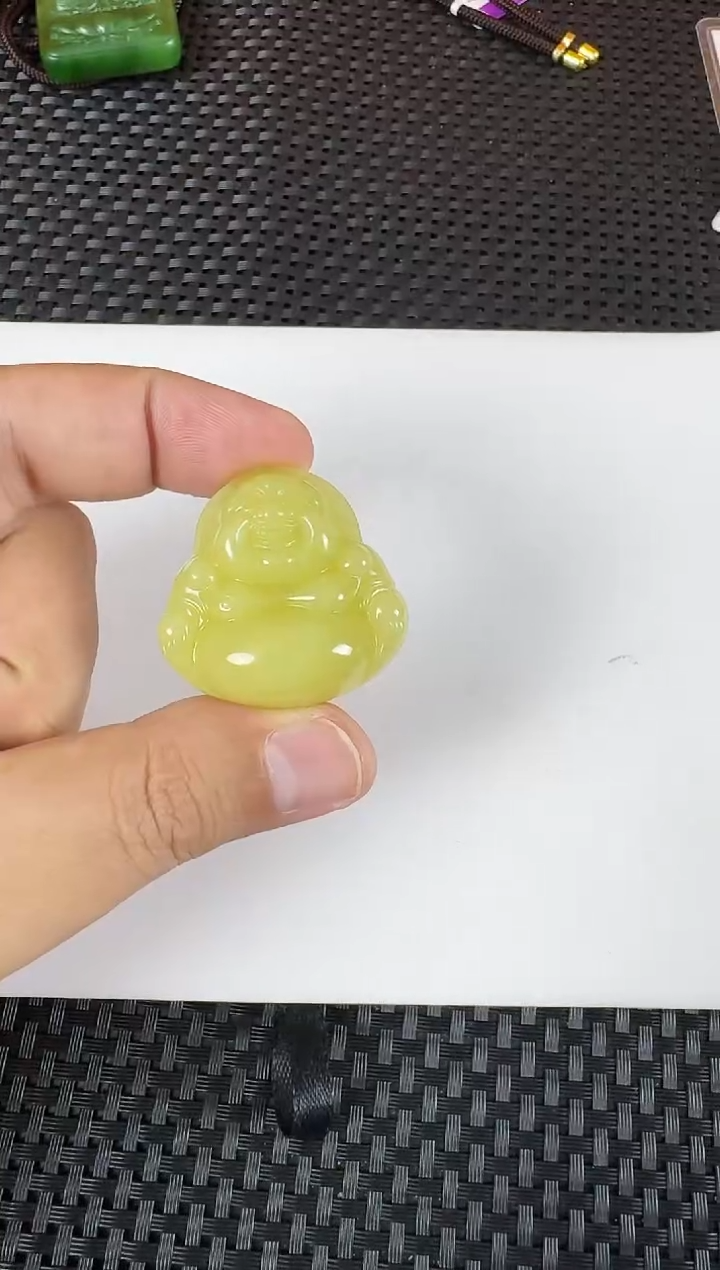 【闪购商品】和田玉吊坠未镶嵌约35MM