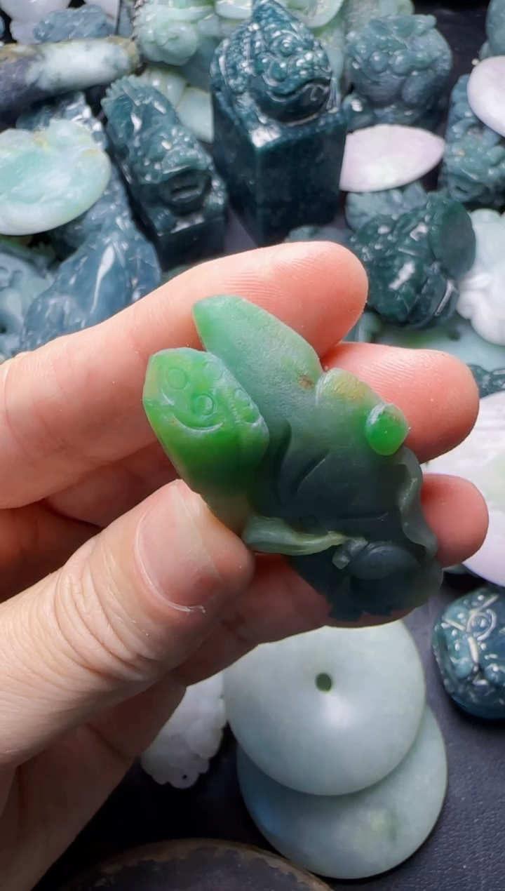 颈饰未镶嵌翡翠黄*儿222