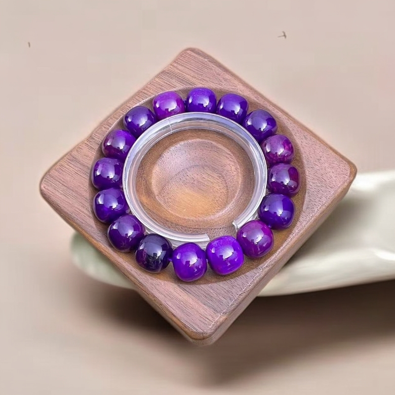 【佳玺珠宝】211 精美手串 紫苏老型14mm
