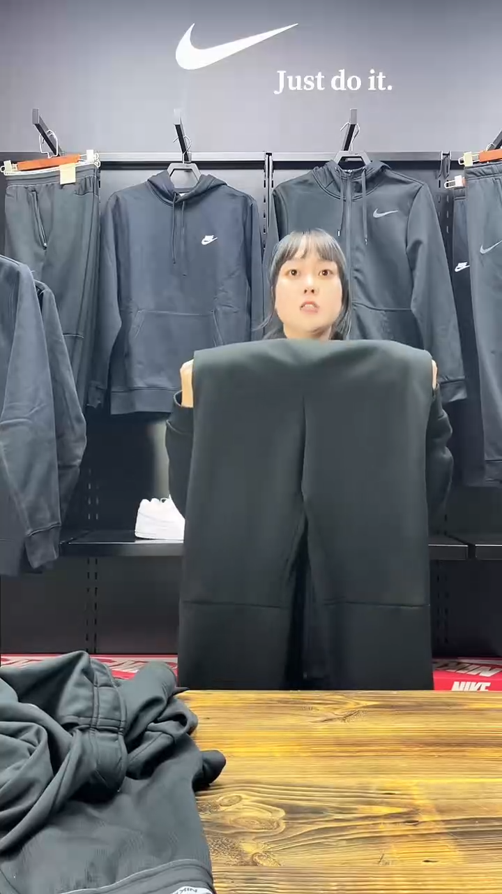 w**g93254 黑色加绒直筒长裤XL码160斤-180斤