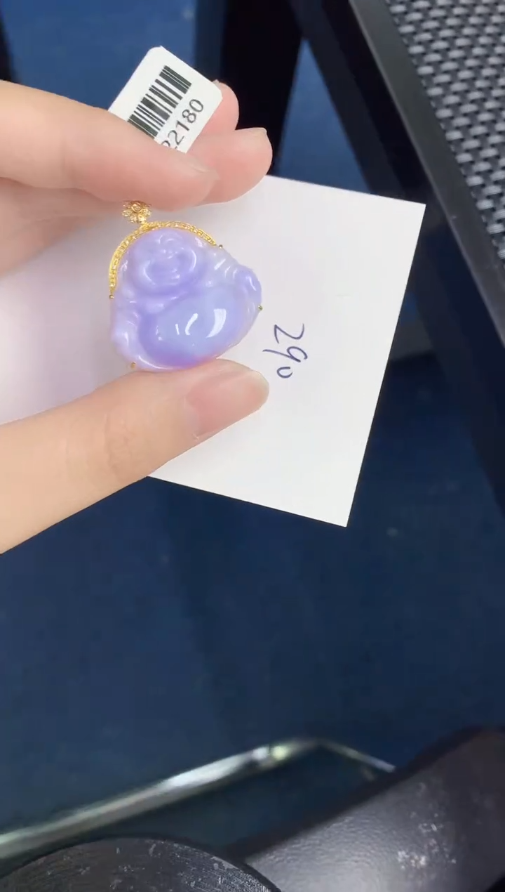 【闪购商品】翡翠颈饰18K金镶嵌000000000