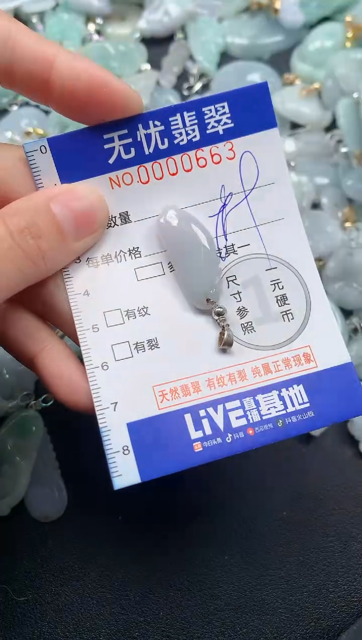 颈饰未镶嵌翡翠663