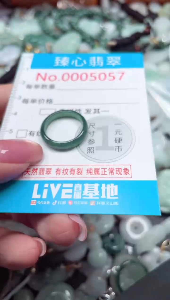 颈饰未镶嵌翡翠5057