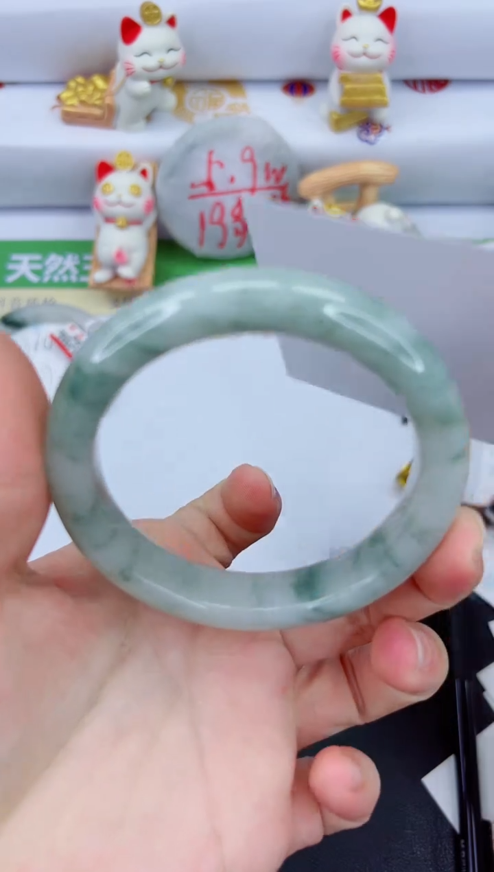 【闪购商品】石英质玉手镯未镶嵌1365-58.3