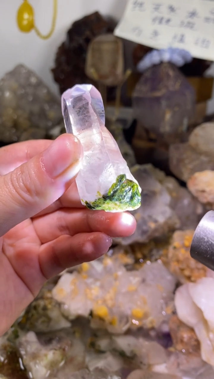 未镶嵌珠宝半成品水晶6号四川超七花园水晶