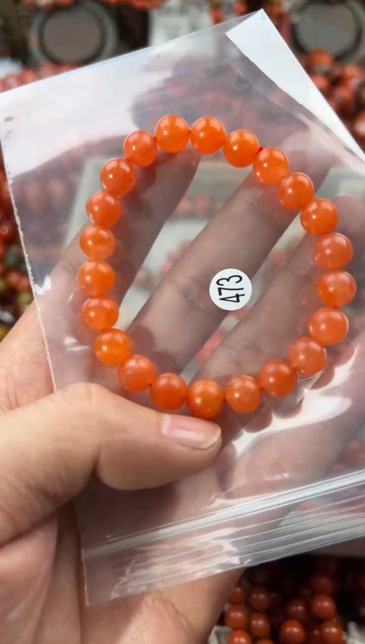 未镶嵌手串南红玛瑙8+