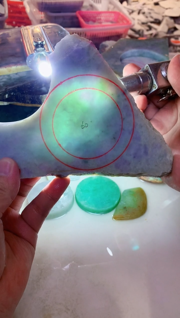 【闪购商品】翡翠未镶嵌颈饰0韩0翡翠珠880