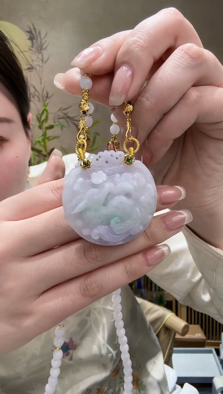 【闪购商品】翡翠颈饰未镶嵌吊坠