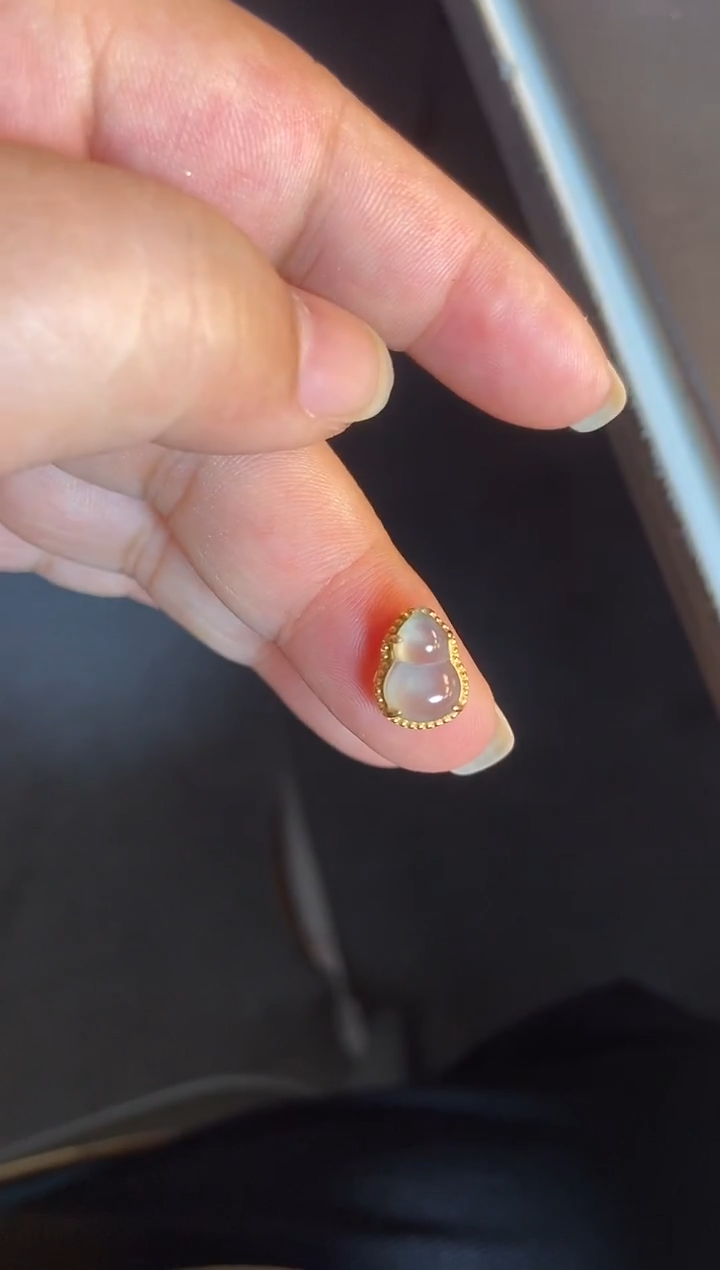 吊坠(不含链)银S925镶嵌翡翠1