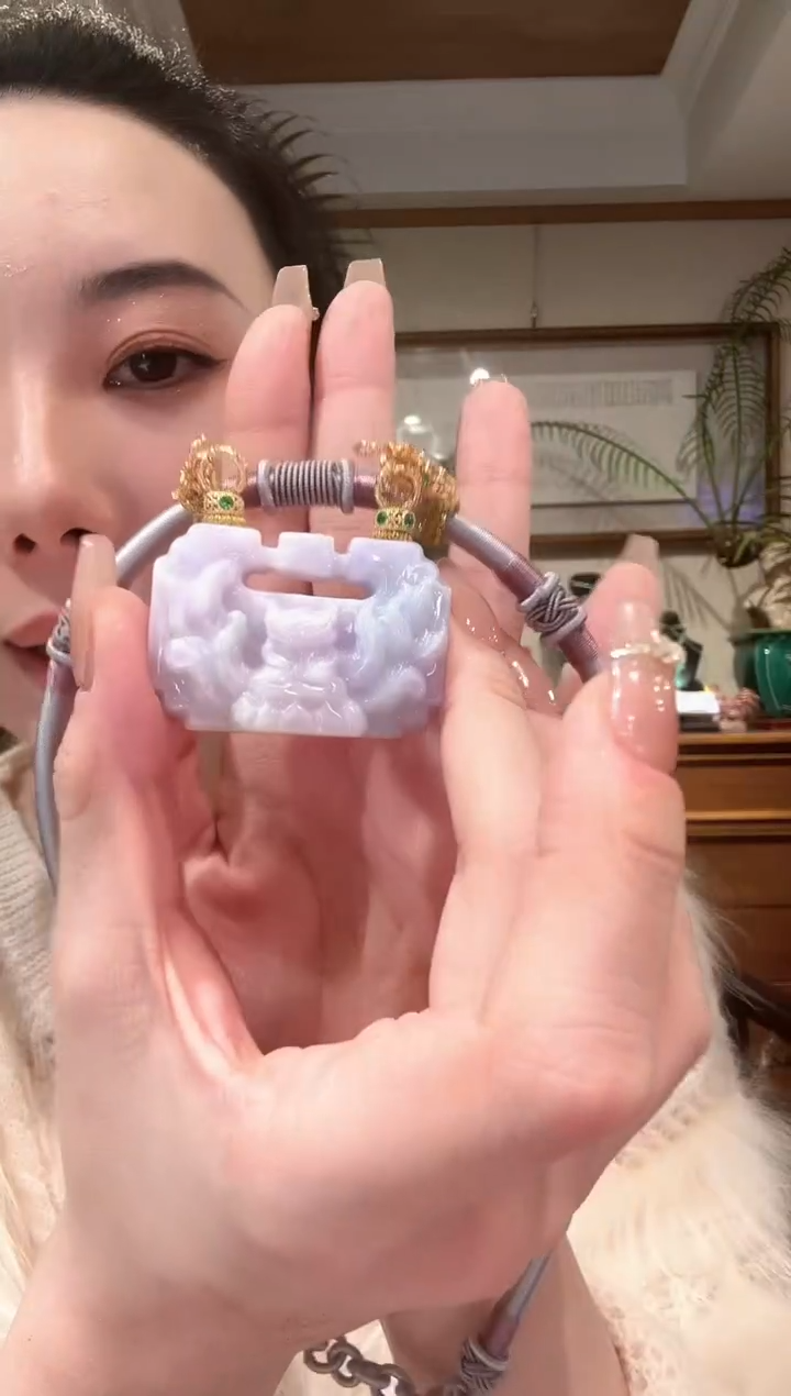 【闪购商品】翡翠颈饰未镶嵌国风
