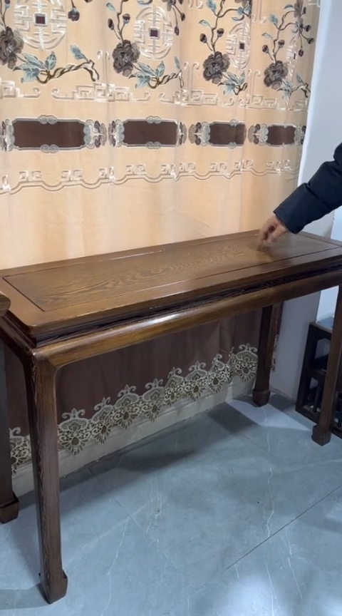 鸡翅木类成套家具鸡翅木玄关条案长118*38*80高   