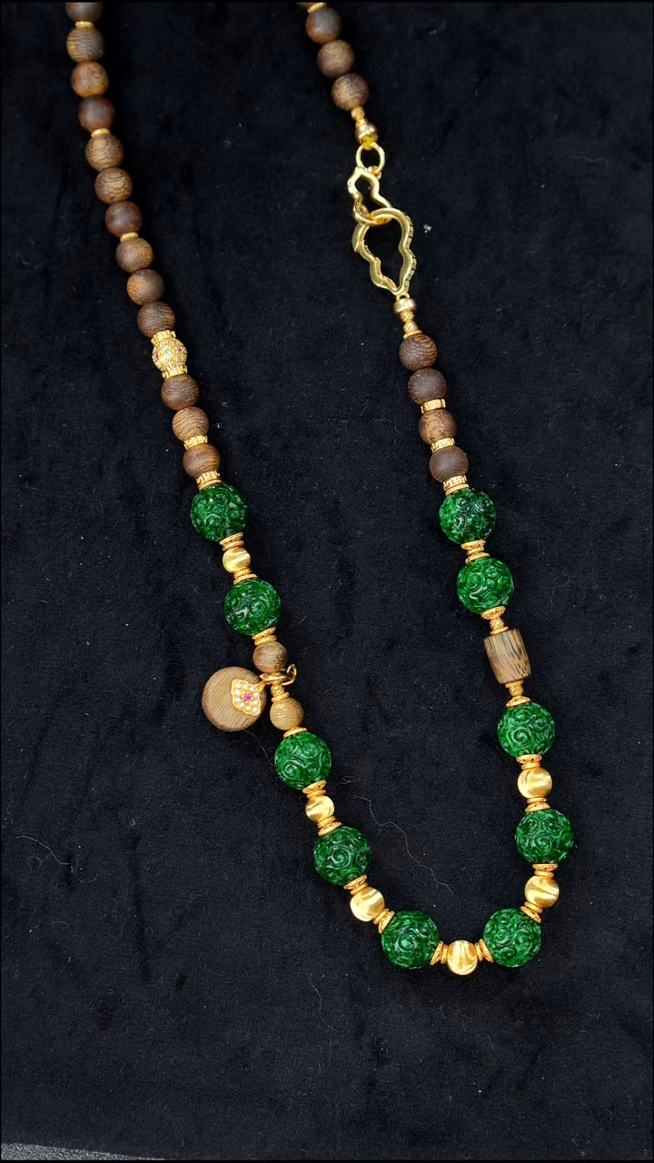 项链未镶嵌翡翠项链36