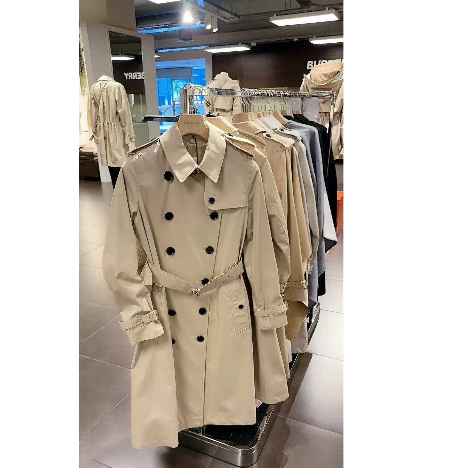 99新 BURBERRY/博柏利 双双臻选/bb10038/Burberry/外套/UK4码