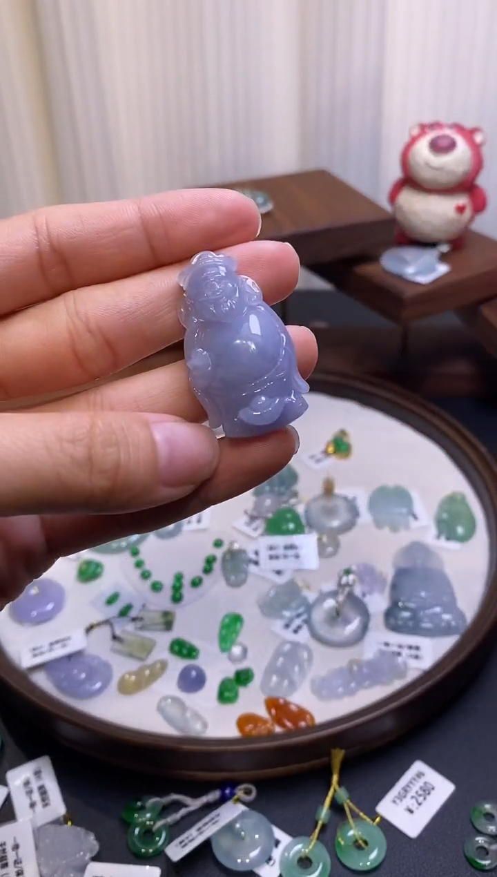 【闪购商品】翡翠颈饰未镶嵌财财