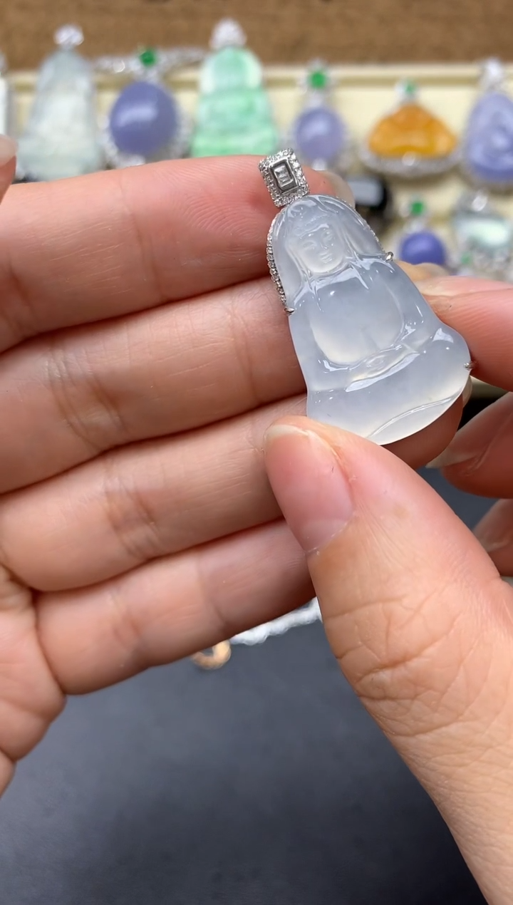 【闪购商品】翡翠颈饰18K金镶嵌265-中国好珍宝