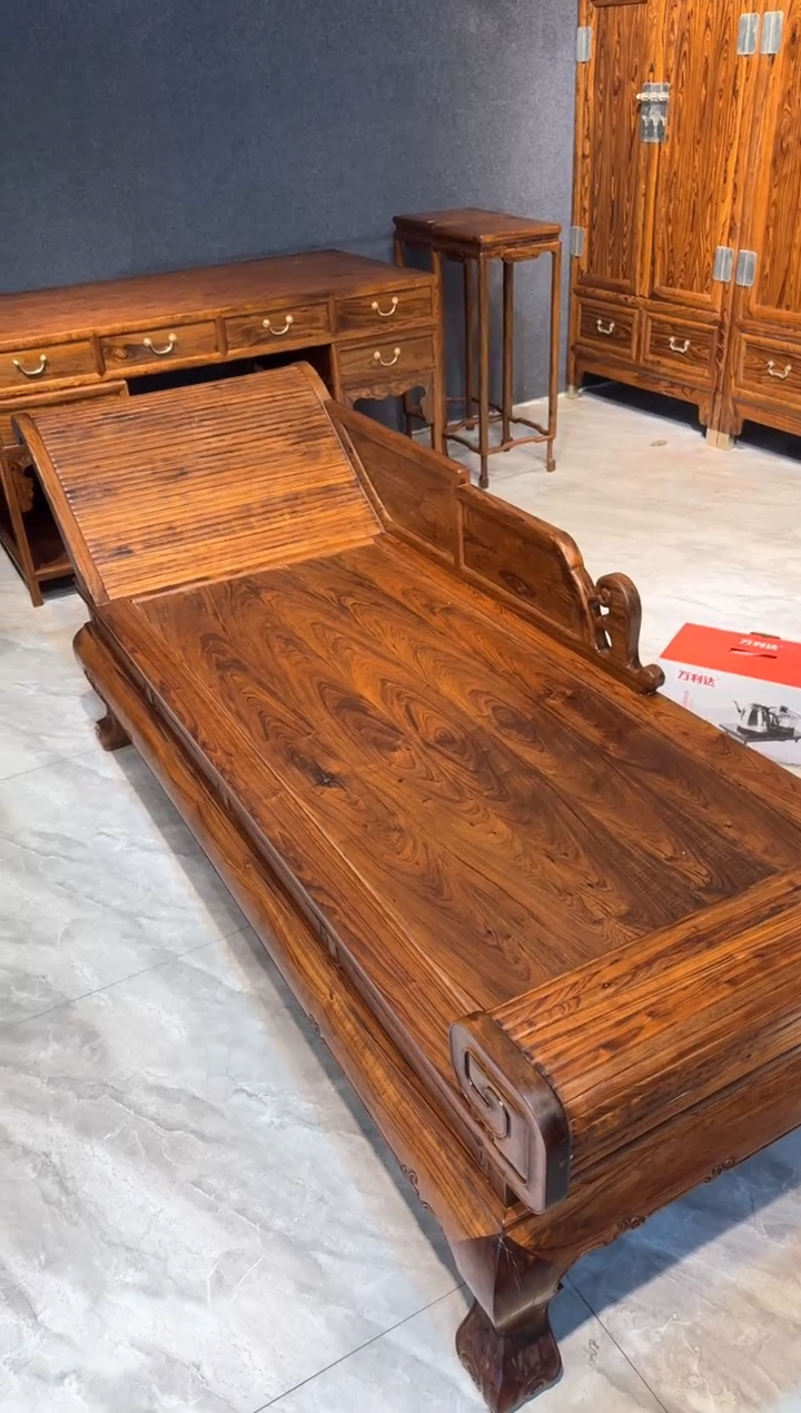 【闪购商品】木螺穗木艺一物一拍美人塌0000000