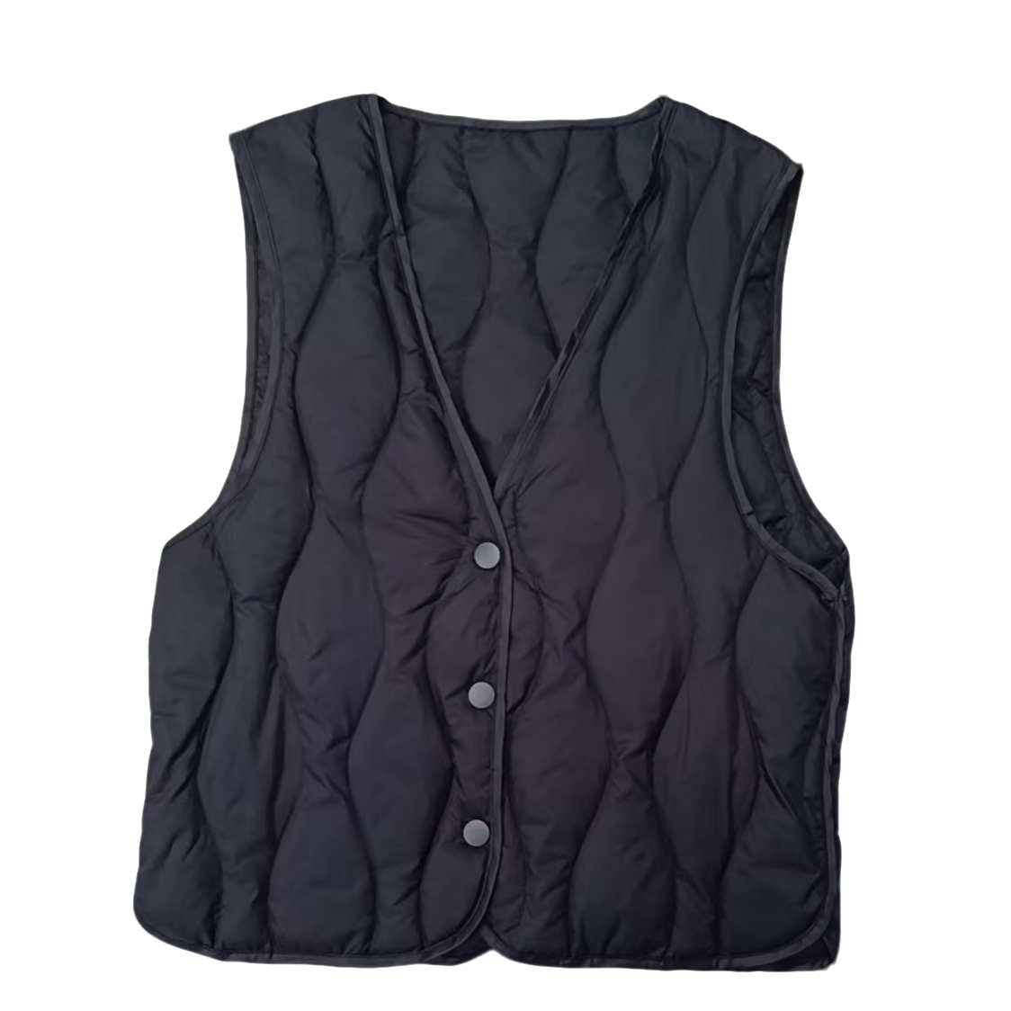 0252000-1  新款时尚休闲简约百搭款 V领 背心羽绒马甲 女士