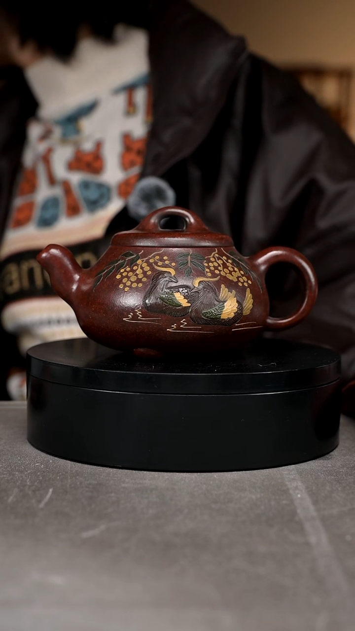 茶壶紫砂400毫升