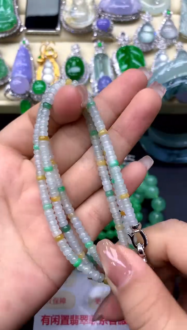 颈饰未镶嵌翡翠81-中国好珍宝