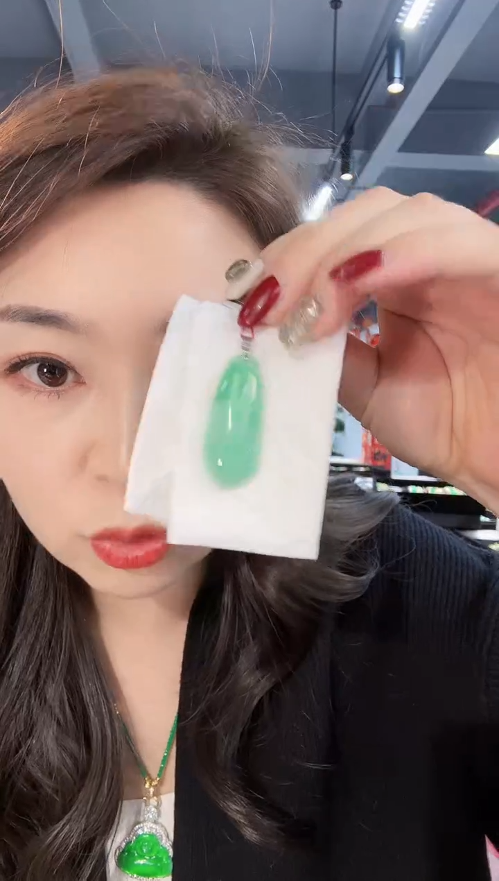 【闪购商品】翡翠颈饰18K金镶嵌缅料A货/多样性发货/一件