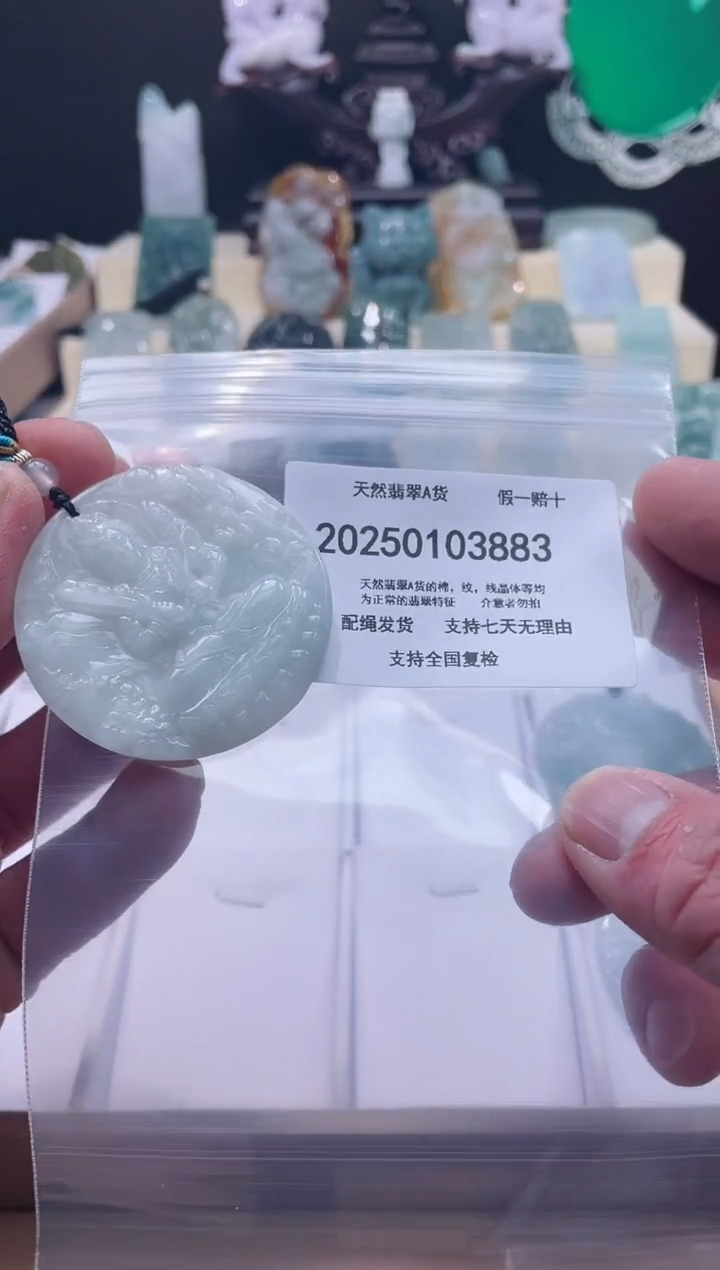 【闪购商品】翡翠颈饰未镶嵌闪购商品8号店200250010014