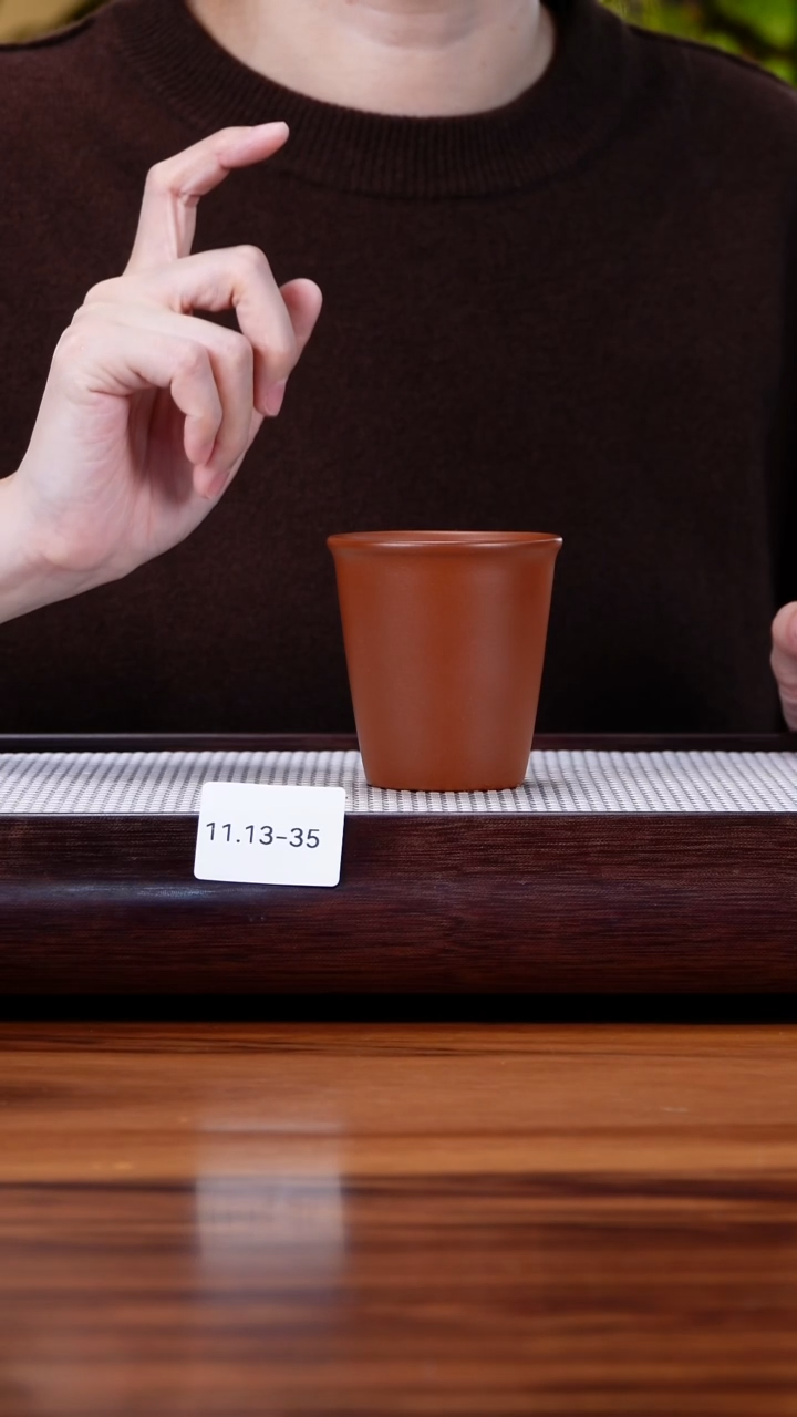 茶壶紫砂11.13-38 朱泥  主人杯