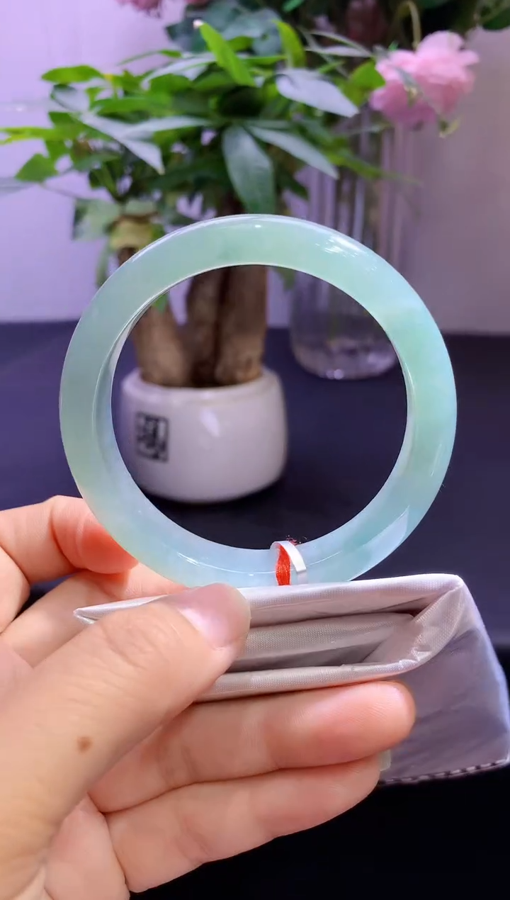 未镶嵌手镯翡翠翡翠手镯圈口57-t127