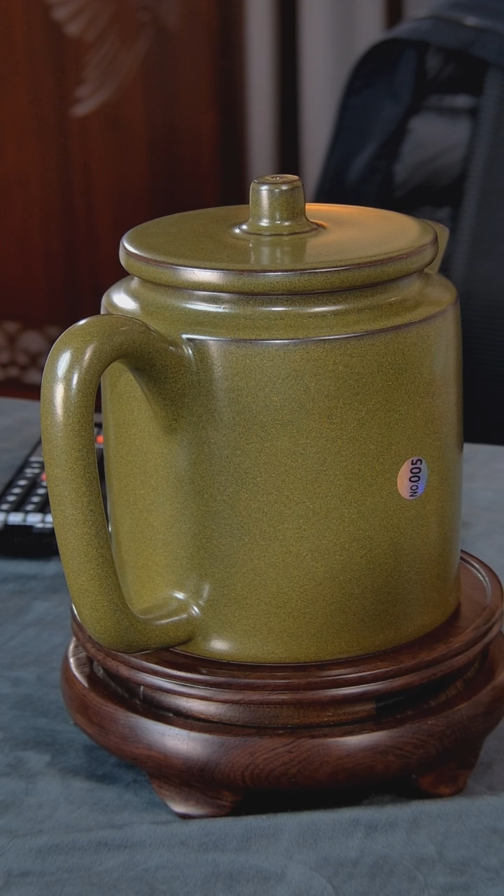 【闪购商品】其他景韵堂仿清官窑制茶叶末釉