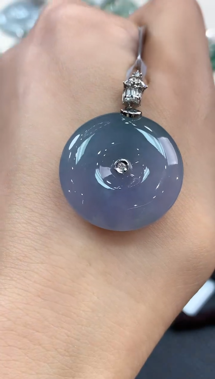 【闪购商品】翡翠吊坠(不含链)18K金镶嵌B31多样性一件发货有色差