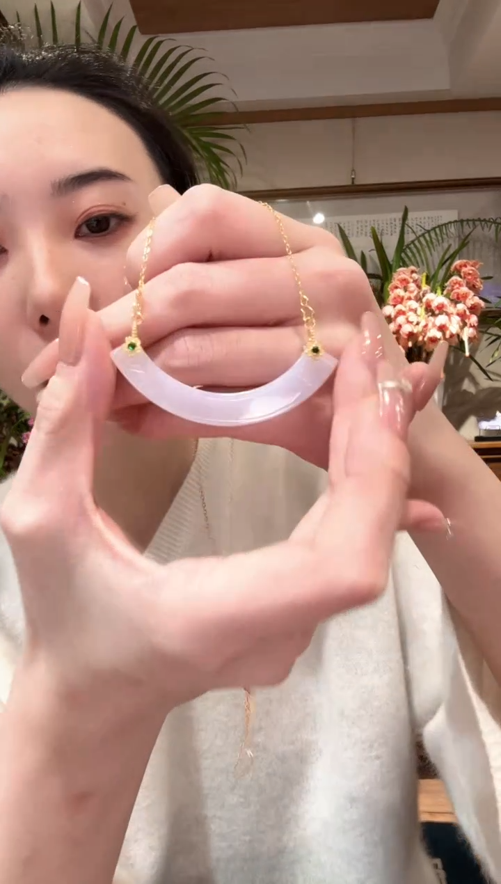 【闪购商品】翡翠颈饰未镶嵌国风