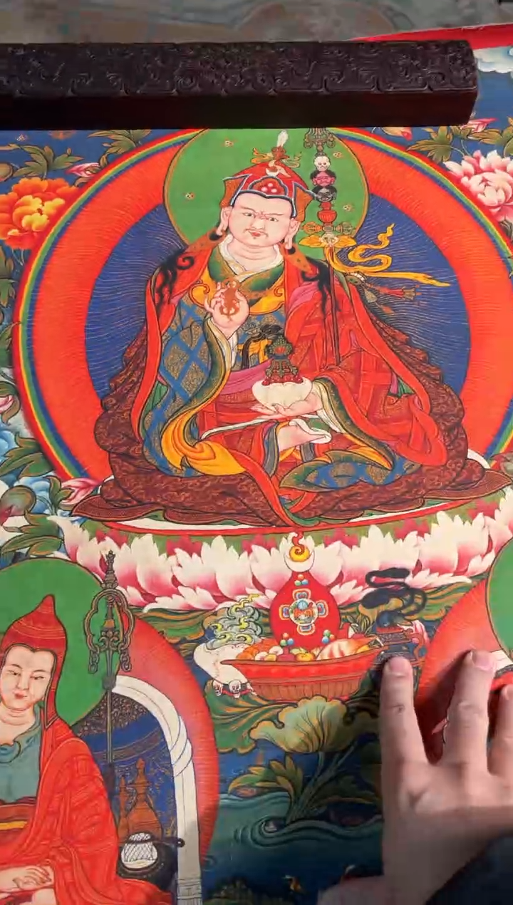 卷轴画天天的唐卡tk160