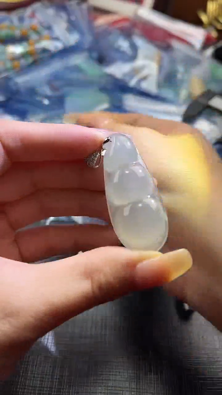 【闪购商品】石英质玉颈饰未镶嵌非洲翠100639886