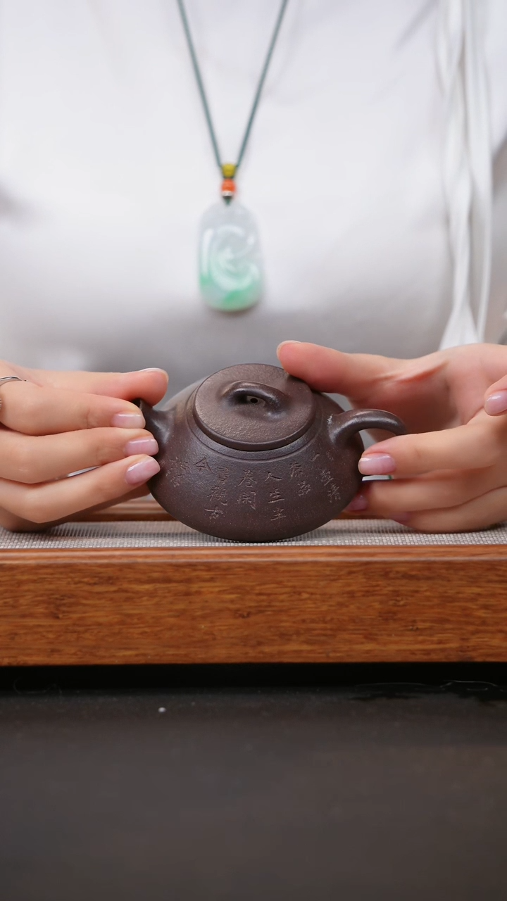 茶壶紫砂原矿手工制作紫砂作品