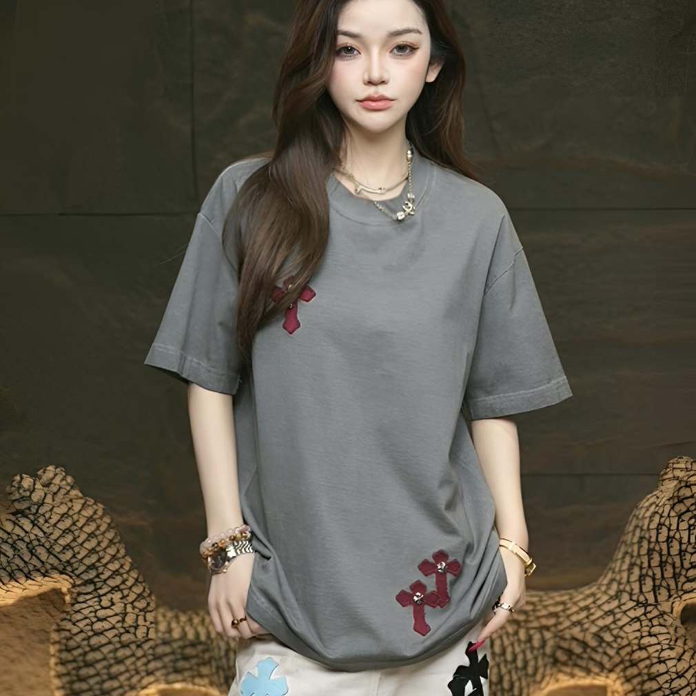 【圆创专属】-F47-51链接-新款潮流休闲短袖