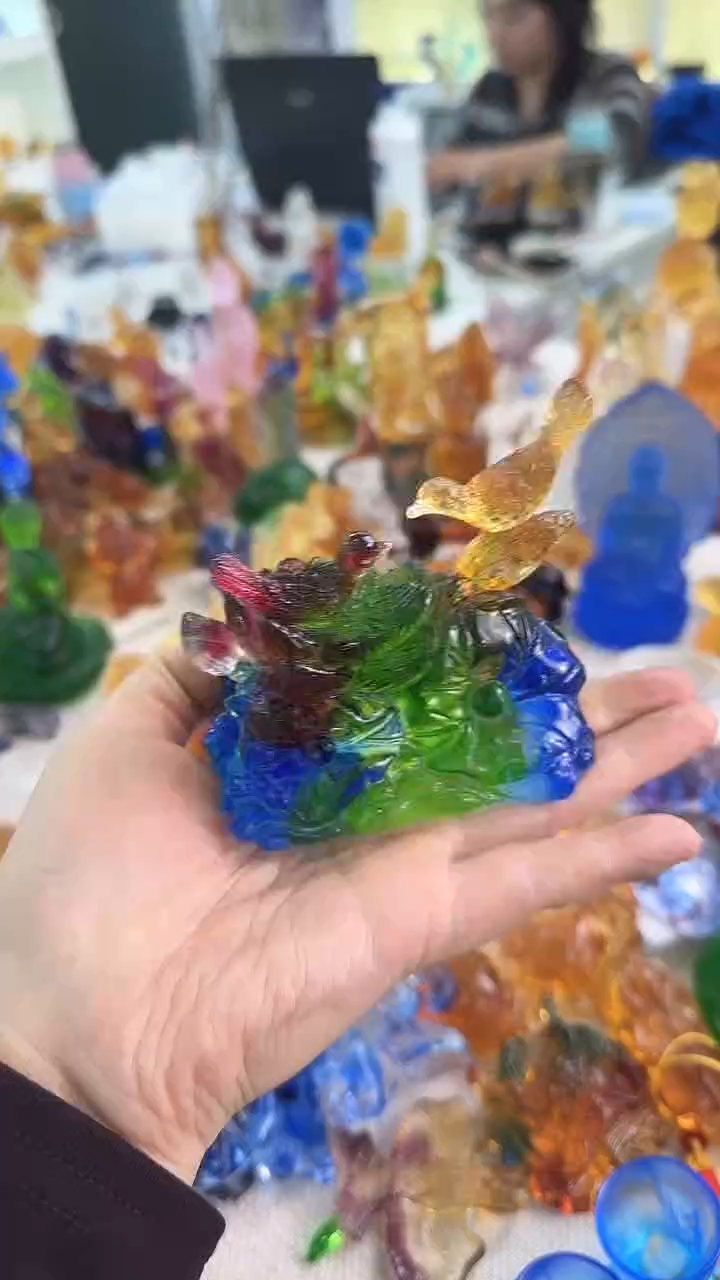 手工艺品琉璃喜鹊