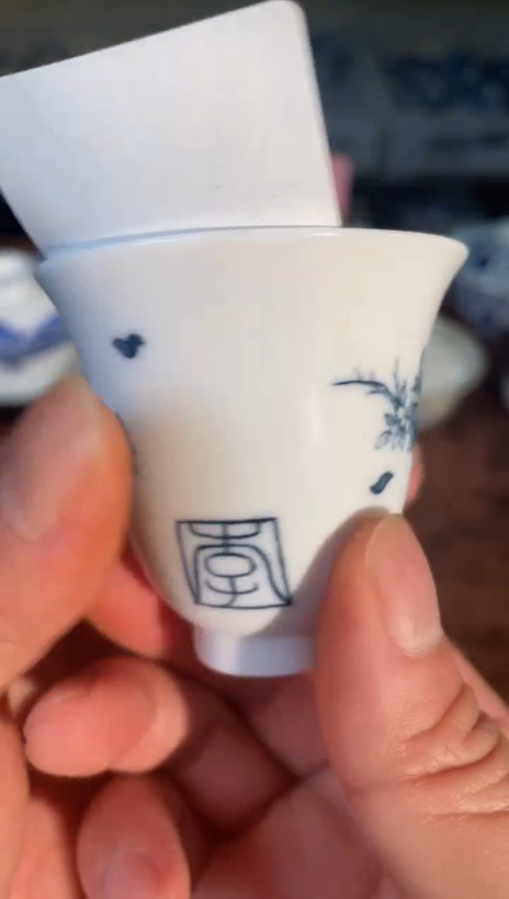 其他微瑕景德镇手工手绘陶瓷7327