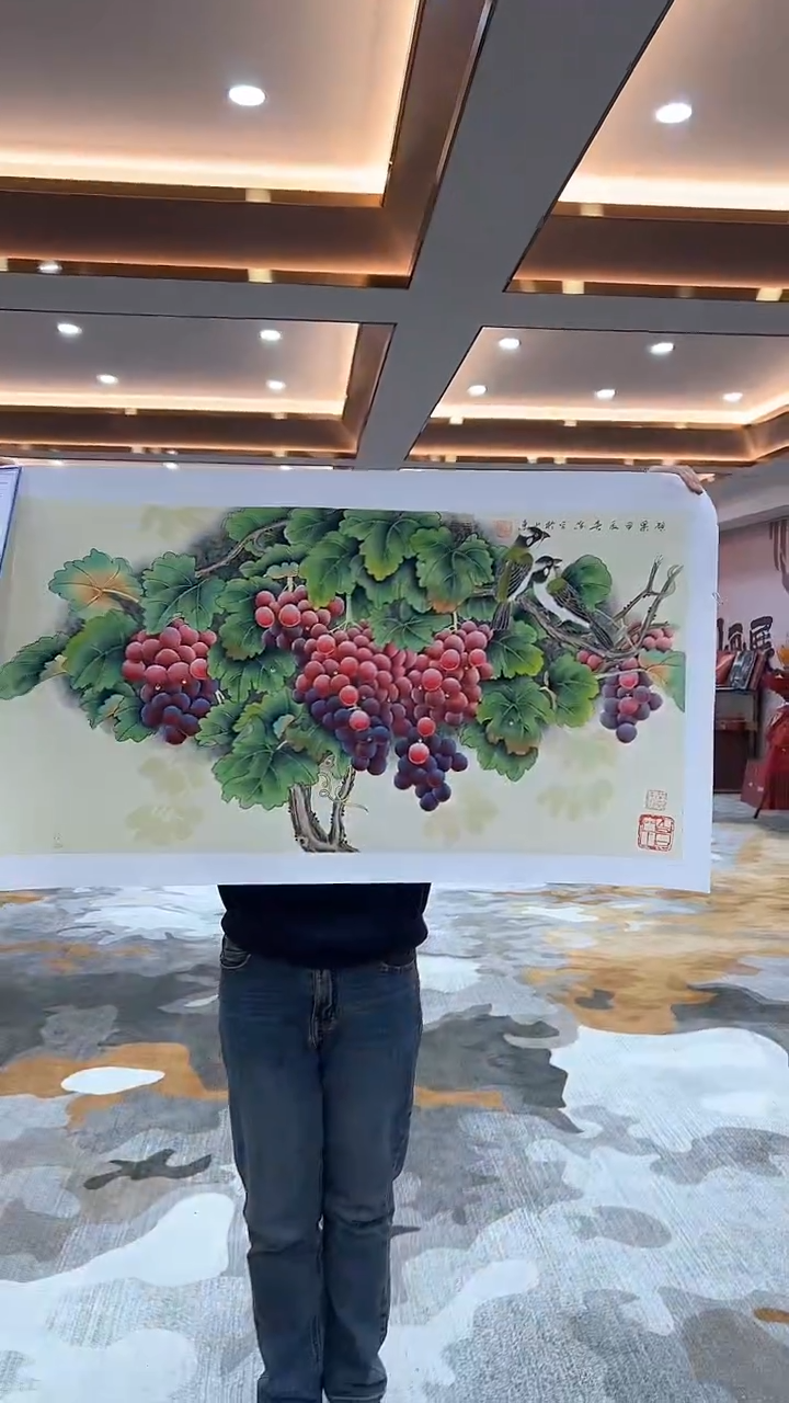 【闪购商品】国画3.9-黄春香-三尺-手绘046